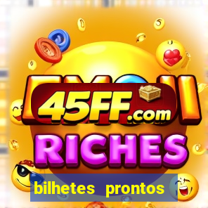 bilhetes prontos futebol hoje
